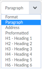 Paragraph Styles